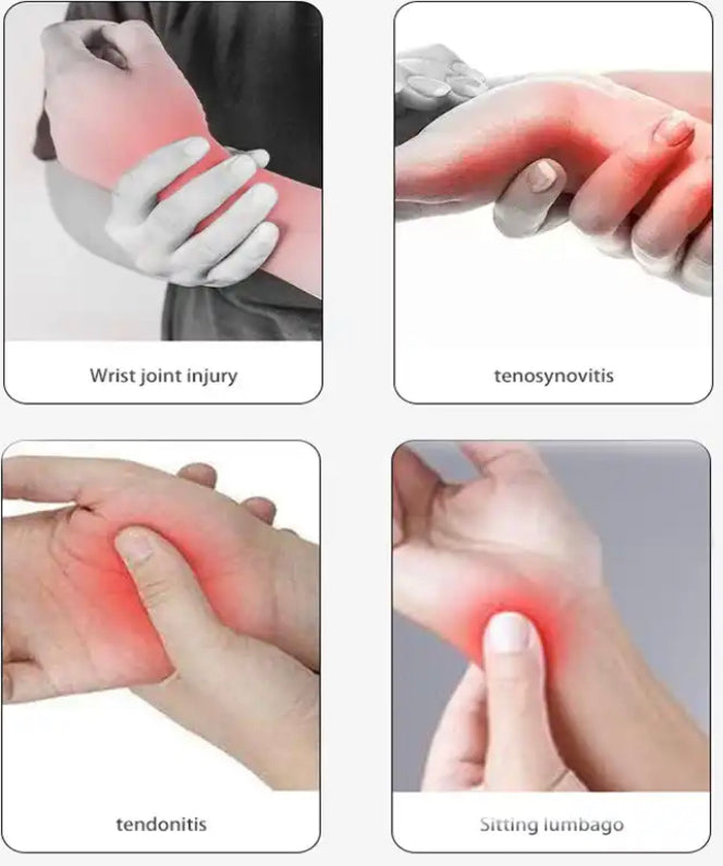 Heating elastic wrist band