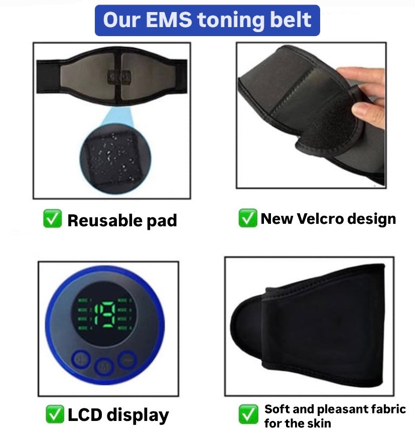 EMS toning belt