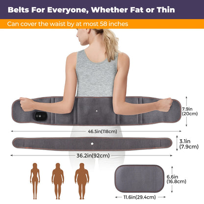 Massage & heating belt