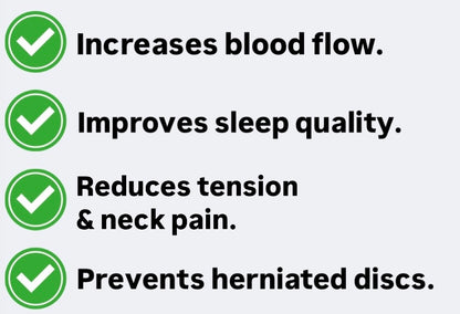 Neck streching pillow