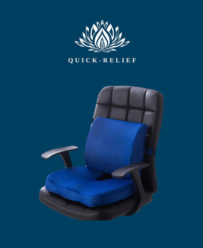 Orthopeadic seat cushion- set