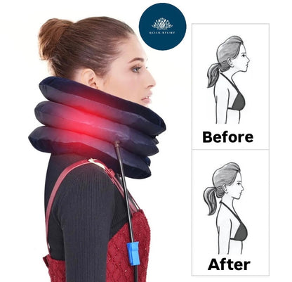 Neck streching pillow