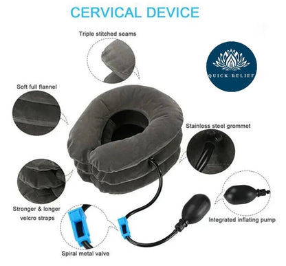 Neck streching pillow