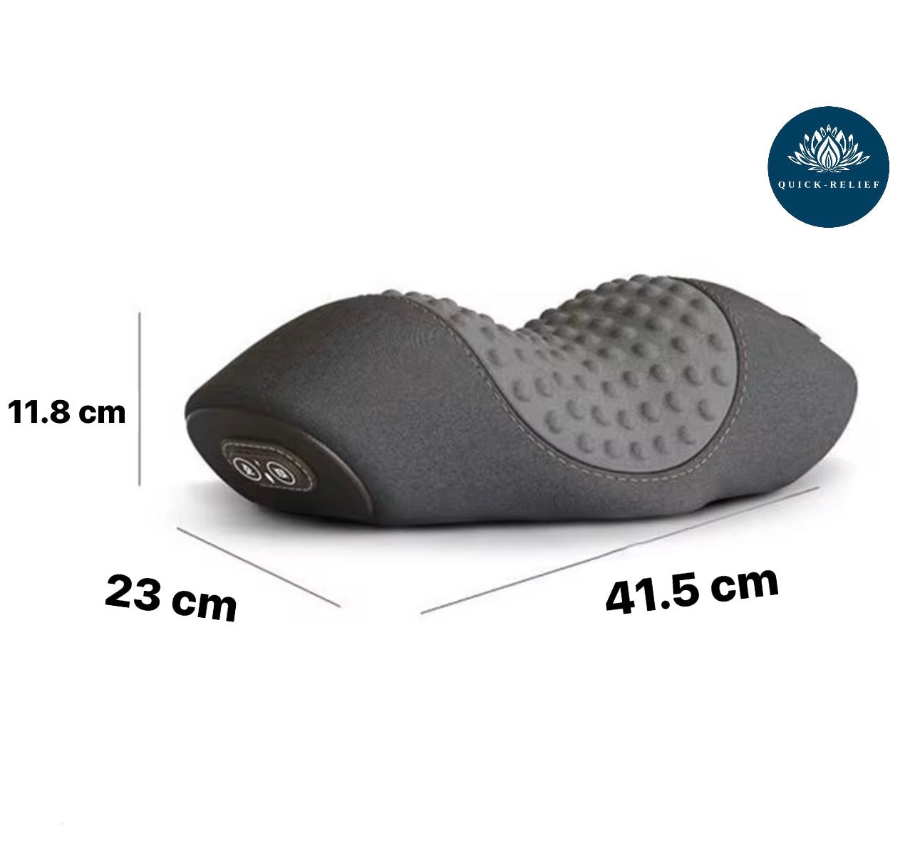 Neck and back massage pillow