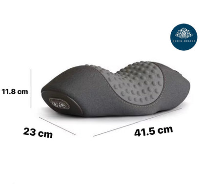 Neck and back massage pillow