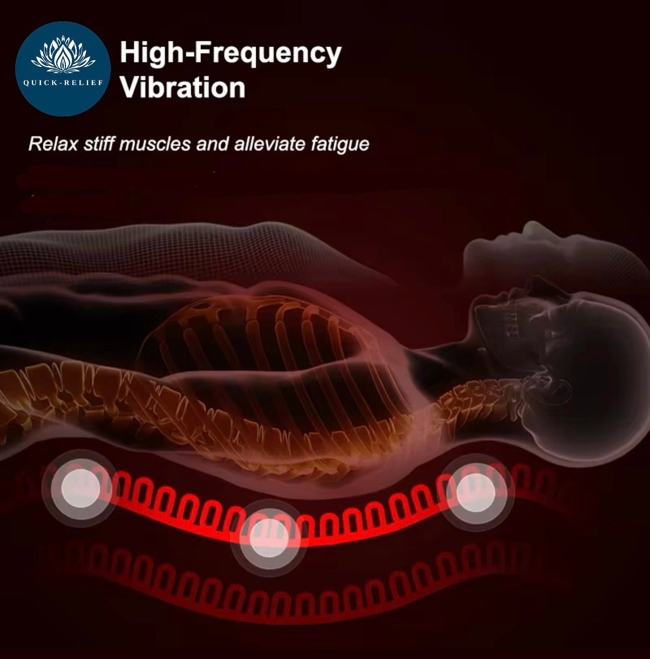 Heating & massage seating cushion