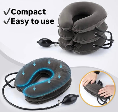 Neck streching pillow