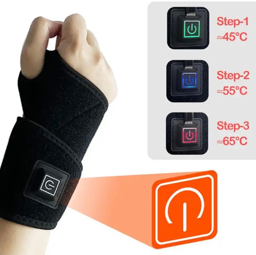 Heating elastic wrist band