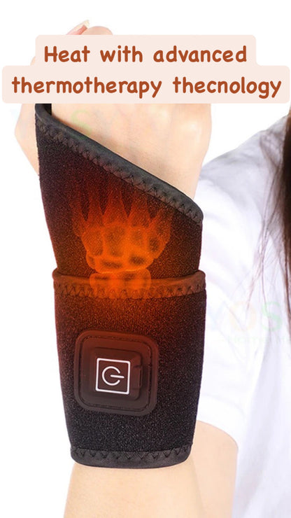 Heating elastic wrist band