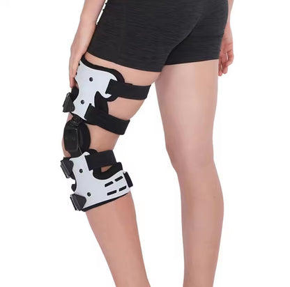Knee stabilization brace