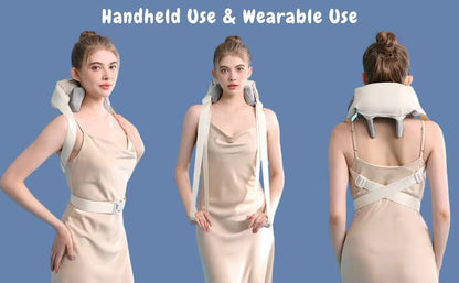 Shiatsu neck massager