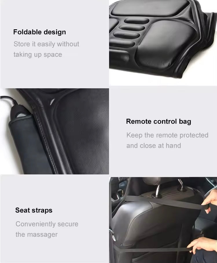 Heating & massage seating cushion