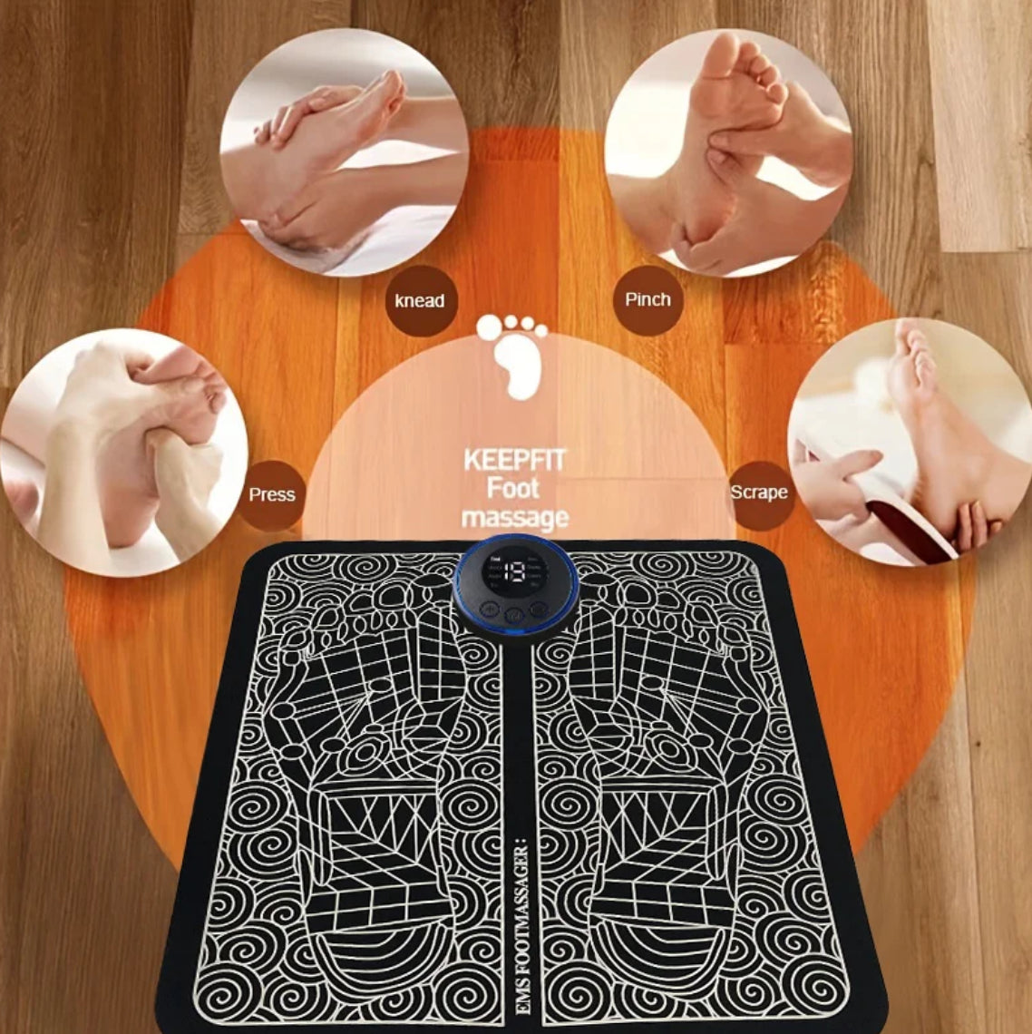 EMS foot massager