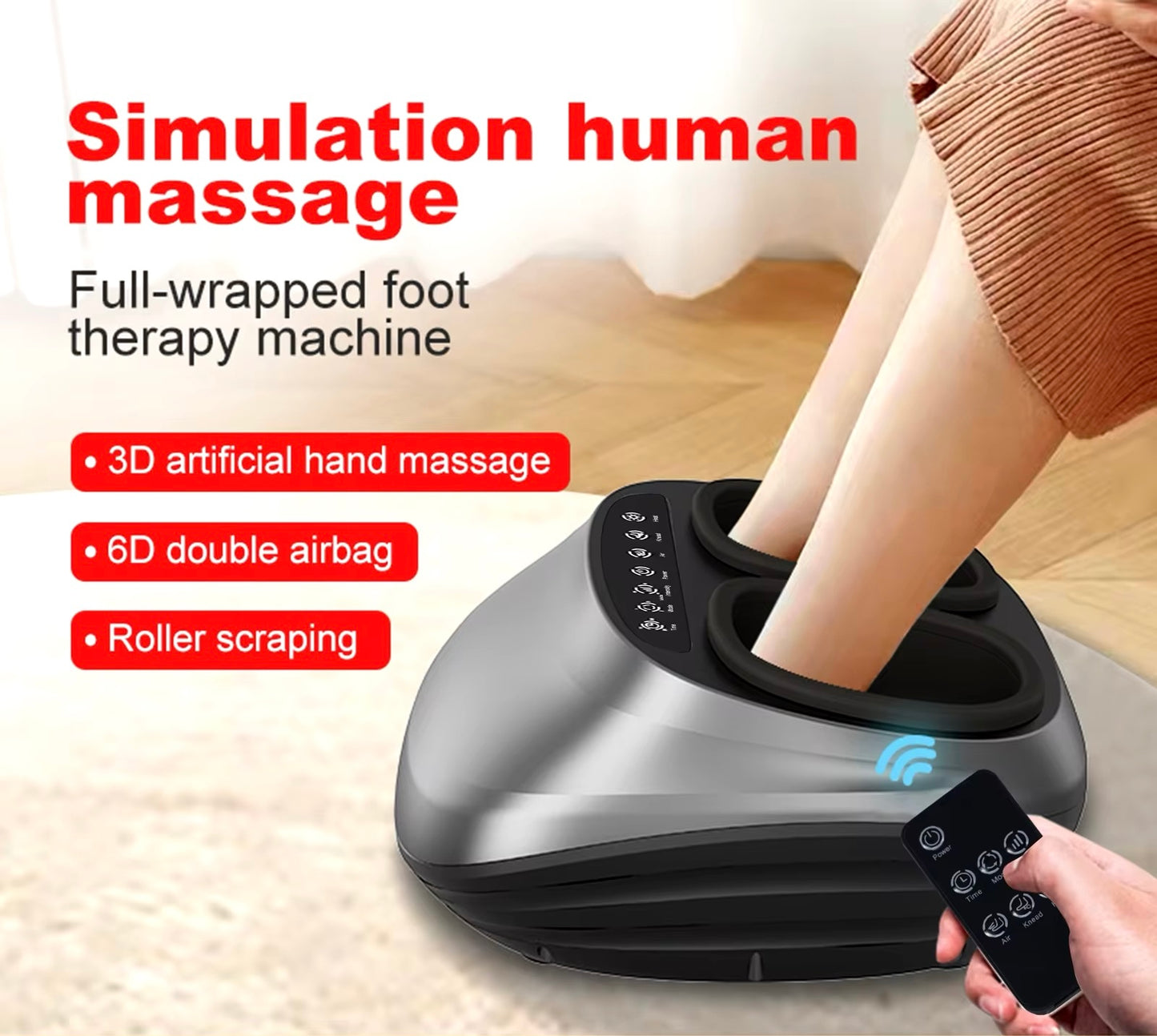 Shiatsu foot massager
