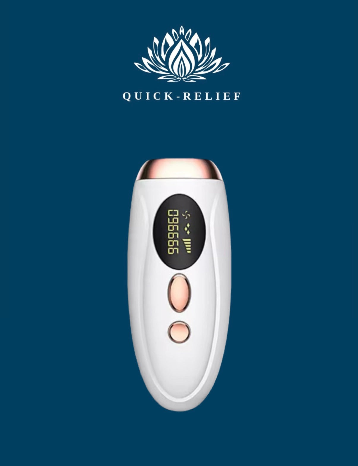 ipl hair removal device with logo 